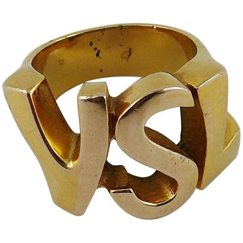 ysl vintage ring|YSL rings for women.